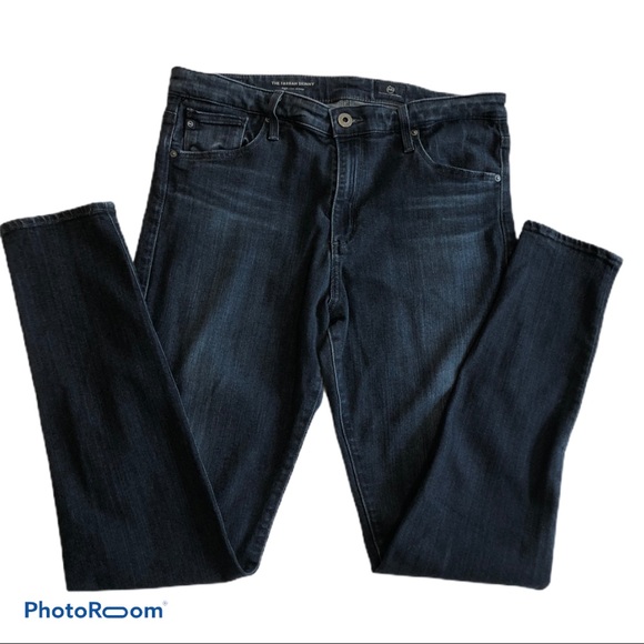 AG Farrah High Rise Skinny ankle in Brooks - Picture 4 of 8